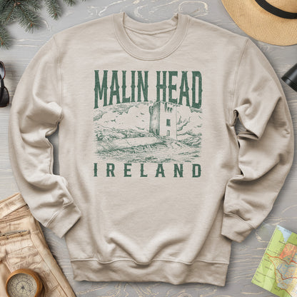 Malin Head Ireland Sketch Sweatshirt