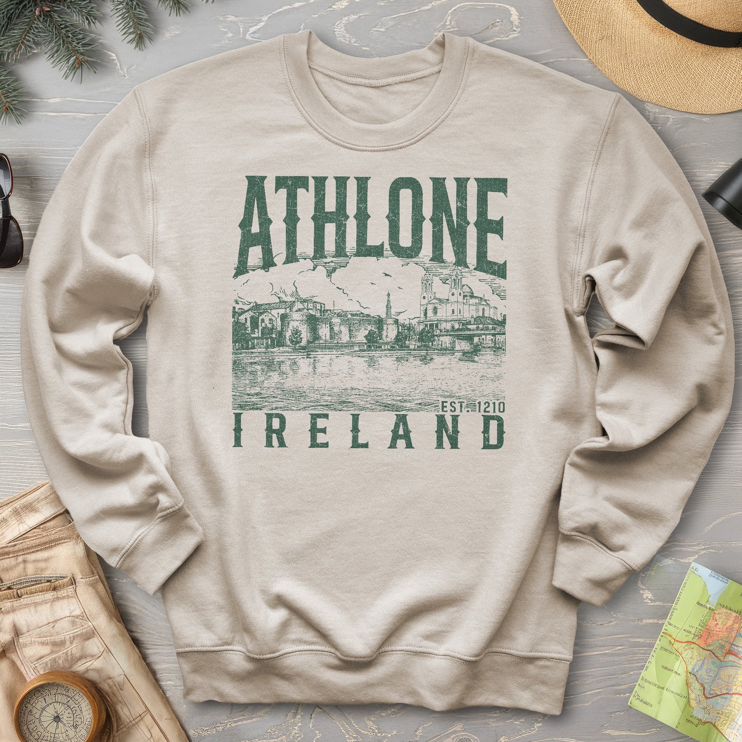Athlone Ireland Sketch Sweatshirt