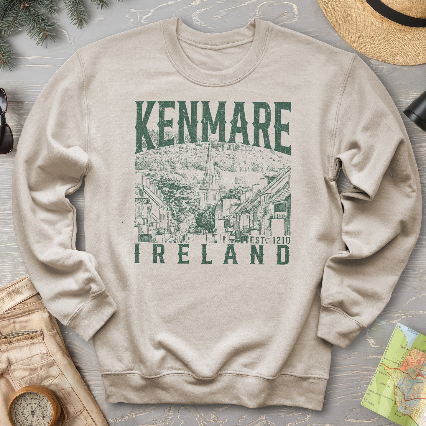 Kenmare Ireland Sketch Sweatshirt