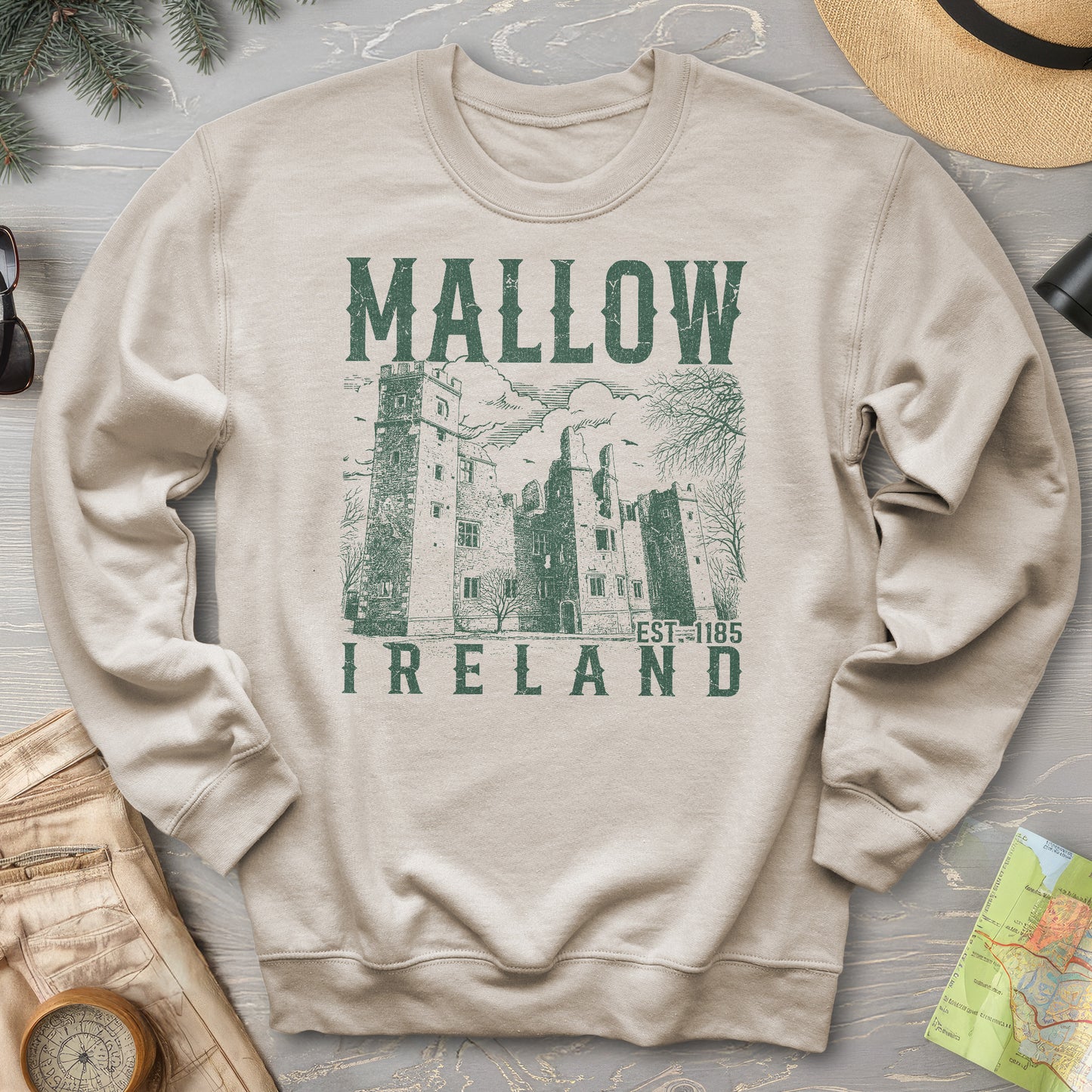 Mallow Ireland Sketch Sweatshirt