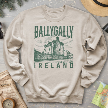 Ballygally Ireland Sketch Sweatshirt