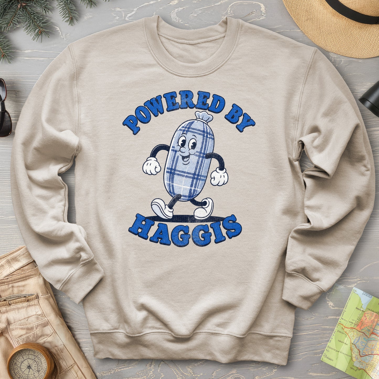 Powered By Haggis Sweatshirt