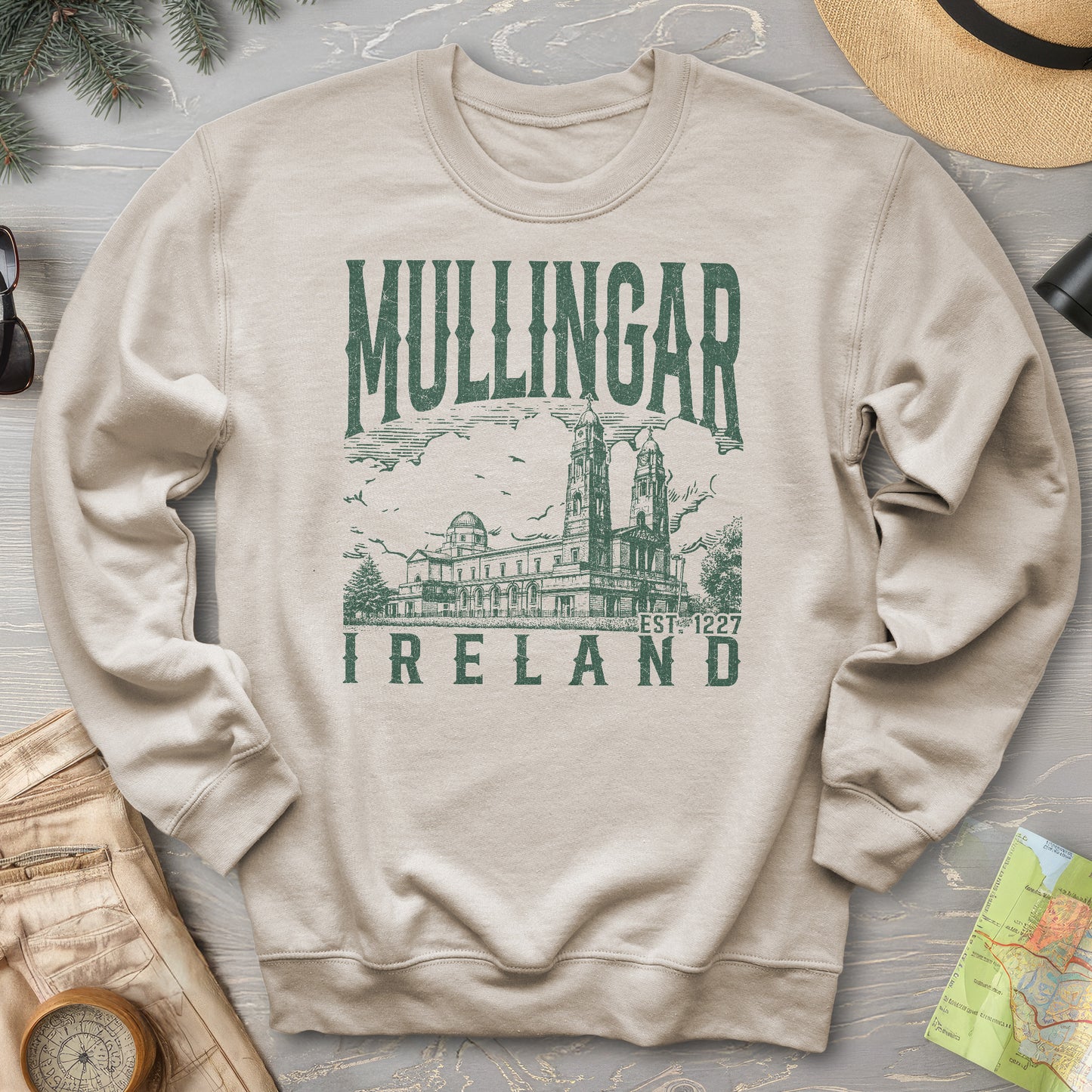 Mullingar Ireland Sketch Sweatshirt