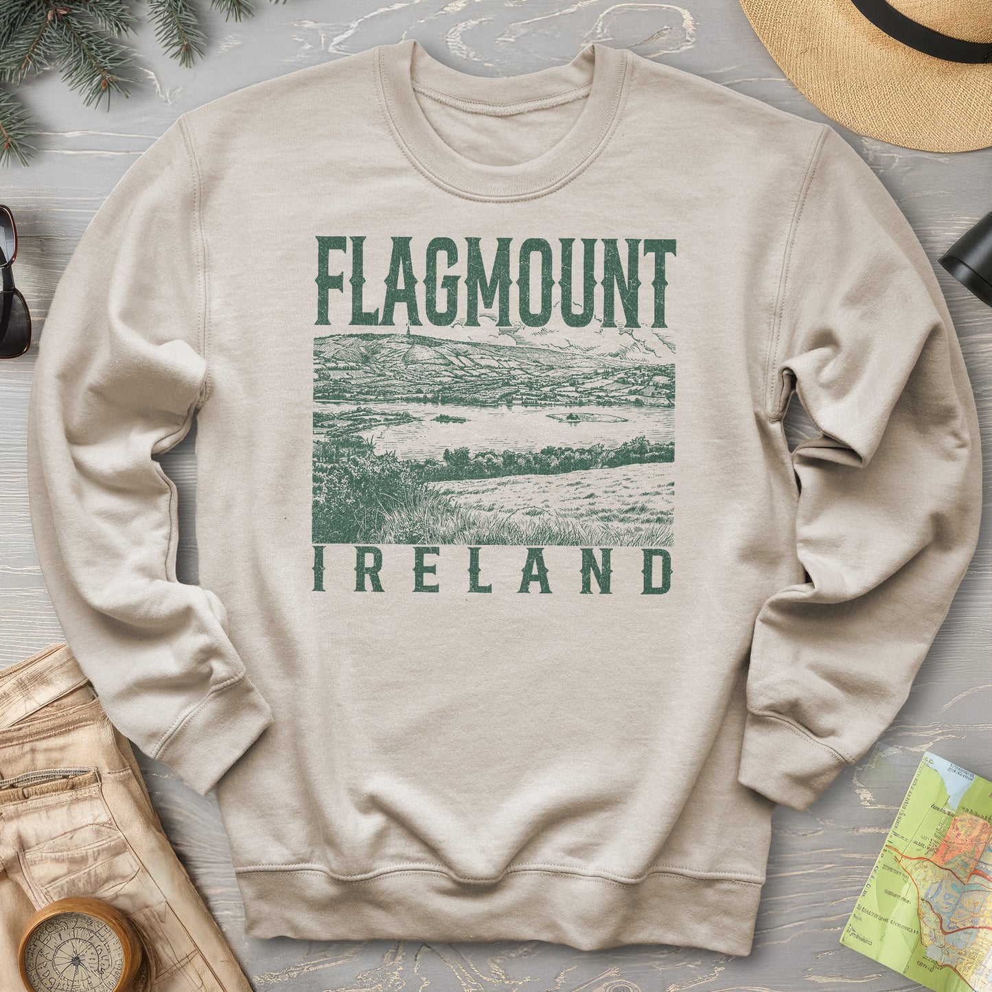Flagmount Ireland Sketch Sweatshirt