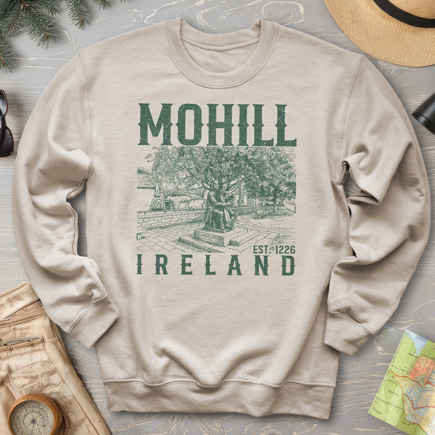 Mohill Ireland Sketch Sweatshirt