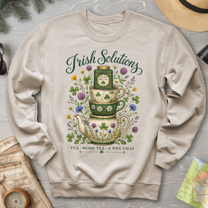 Irish Solutions Tea Cups Sweatshirt