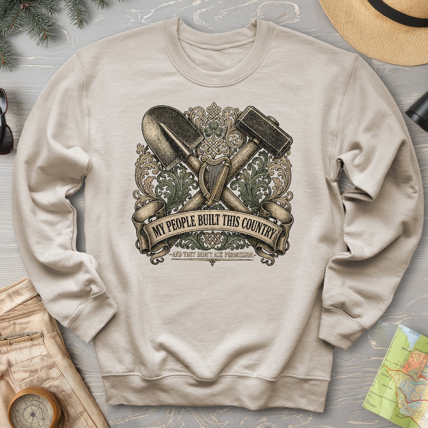 Irish Built Sweatshirt