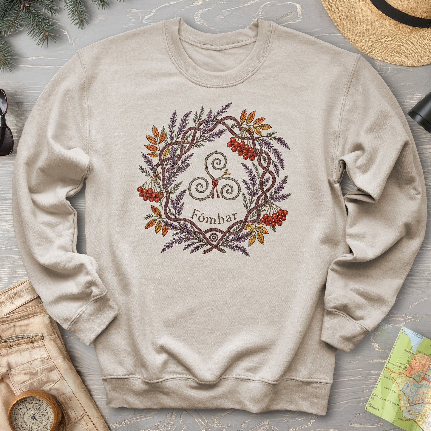 Fómhar Triskele Sweatshirt