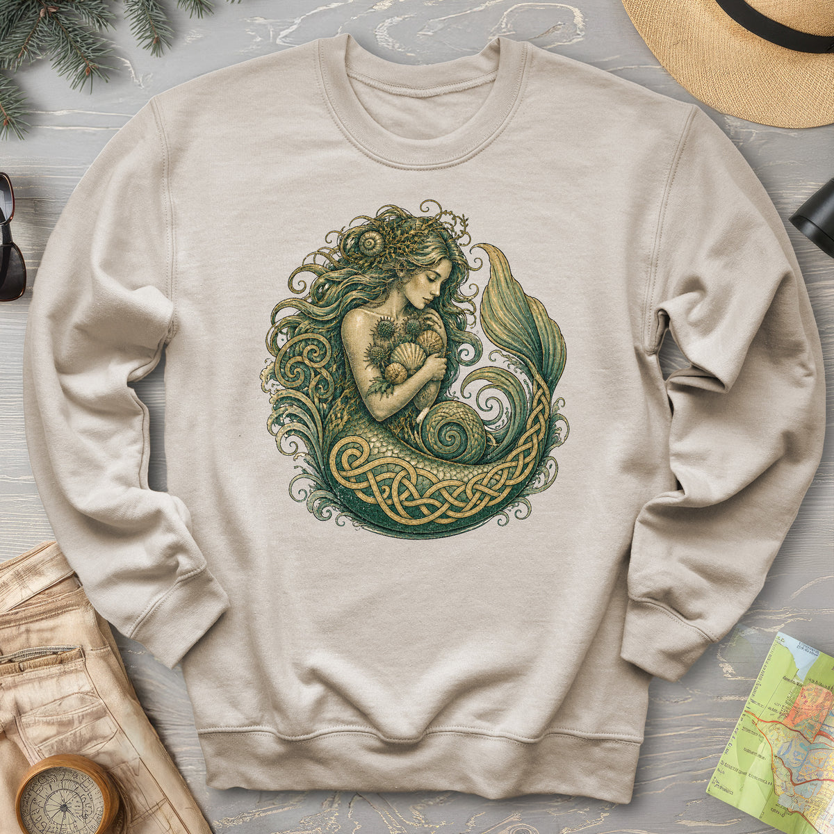 Celtic Mermaid Sweatshirt