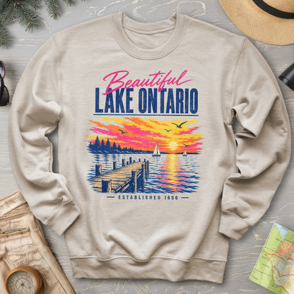 Lake Ontario Color Burst Sweatshirt