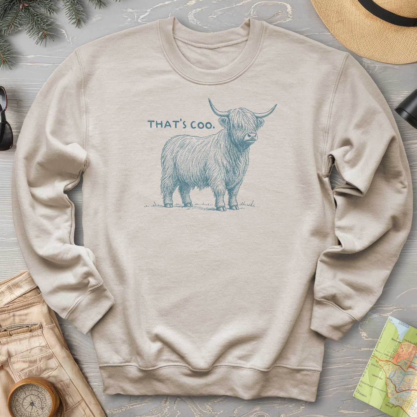 That's Coo Sketch Sweatshirt