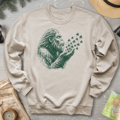 Bigfoot Shamrocks Sweatshirt