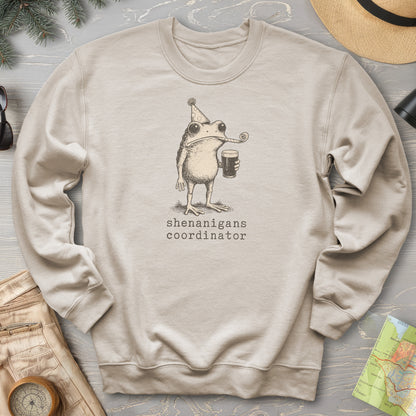 Shenanigans Coordinator Frog Sweatshirt