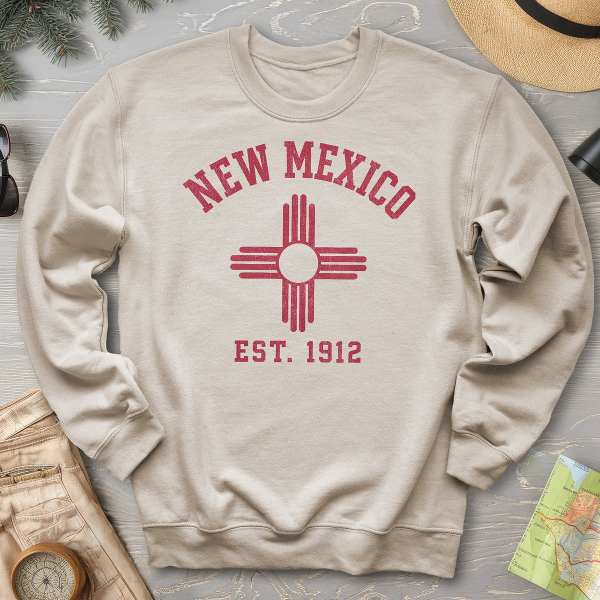 New Mexico Flag Sweatshirt