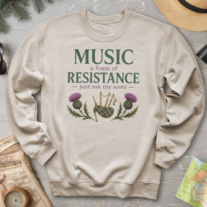 Music Resistance Scottish Sweatshirt