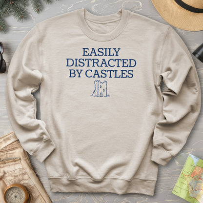 Distracted By Castles Sweatshirt
