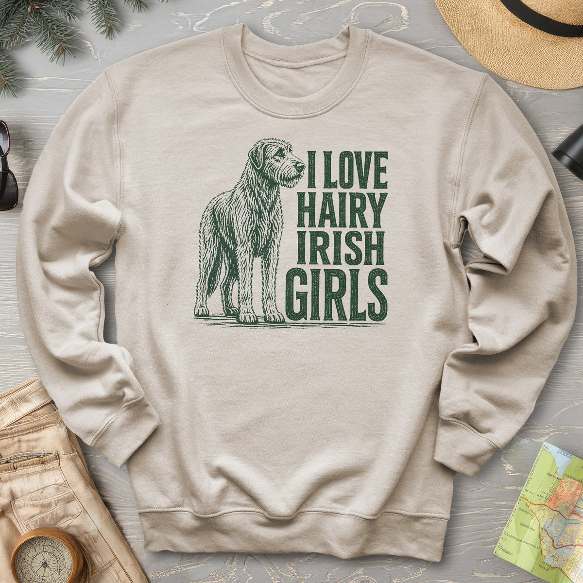 Irish Wolfhound Lover Sweatshirt