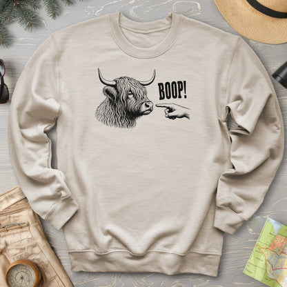 Boop Highland Coo Sweatshirt