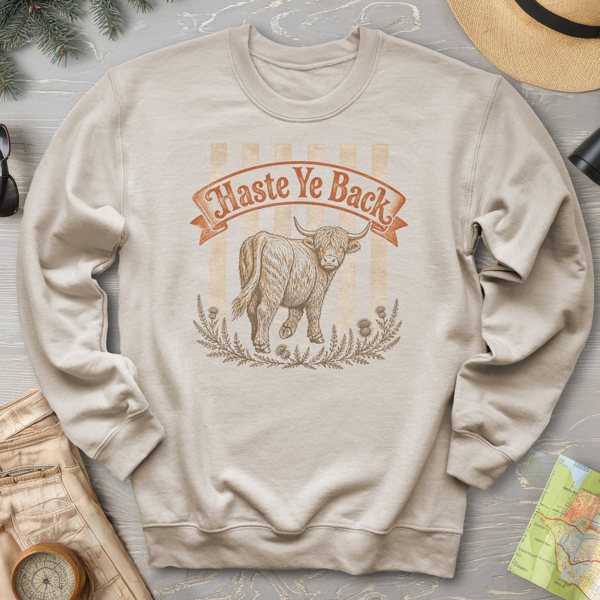 Haste Ye Back Coo Sweatshirt