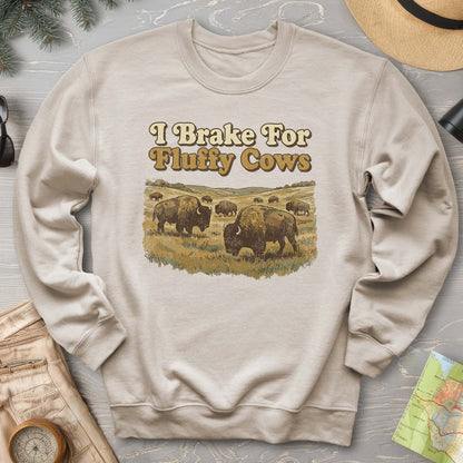 Fluffy Cow Brake Sweatshirt