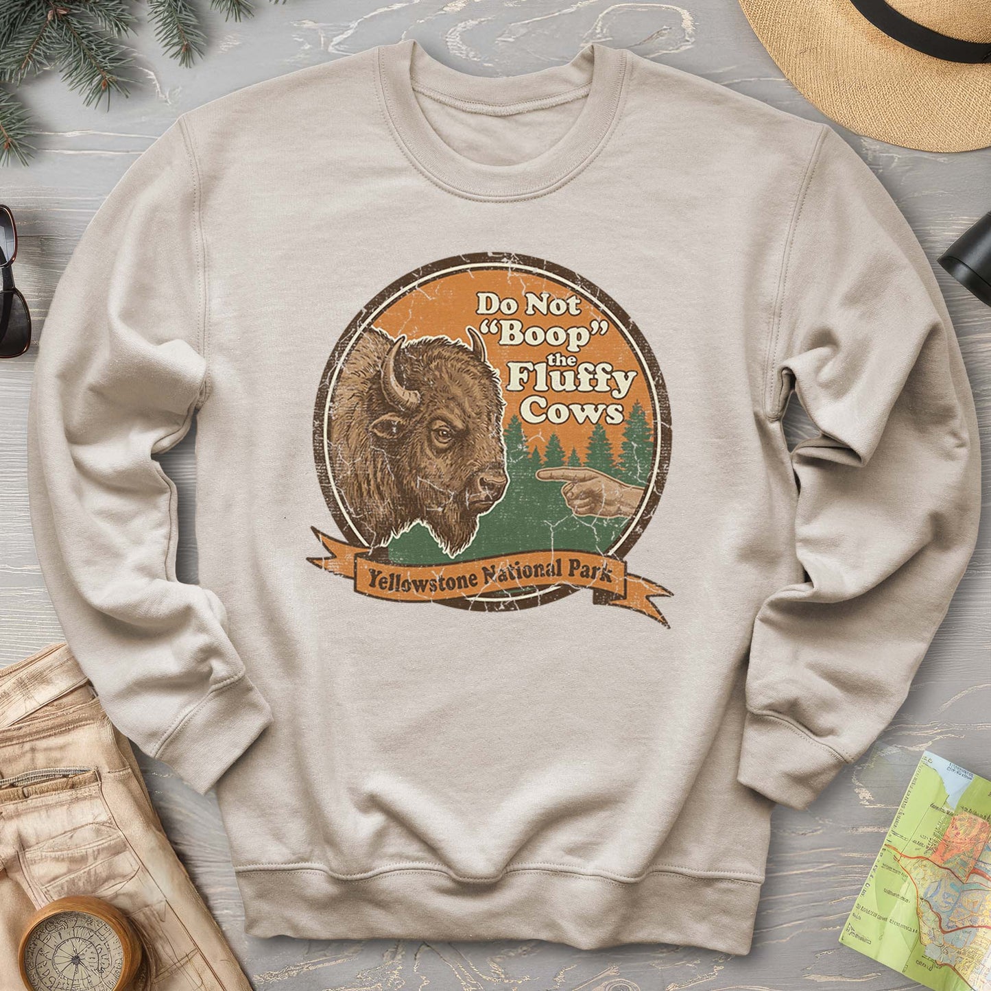Fluffy Cows Boop Sweatshirt