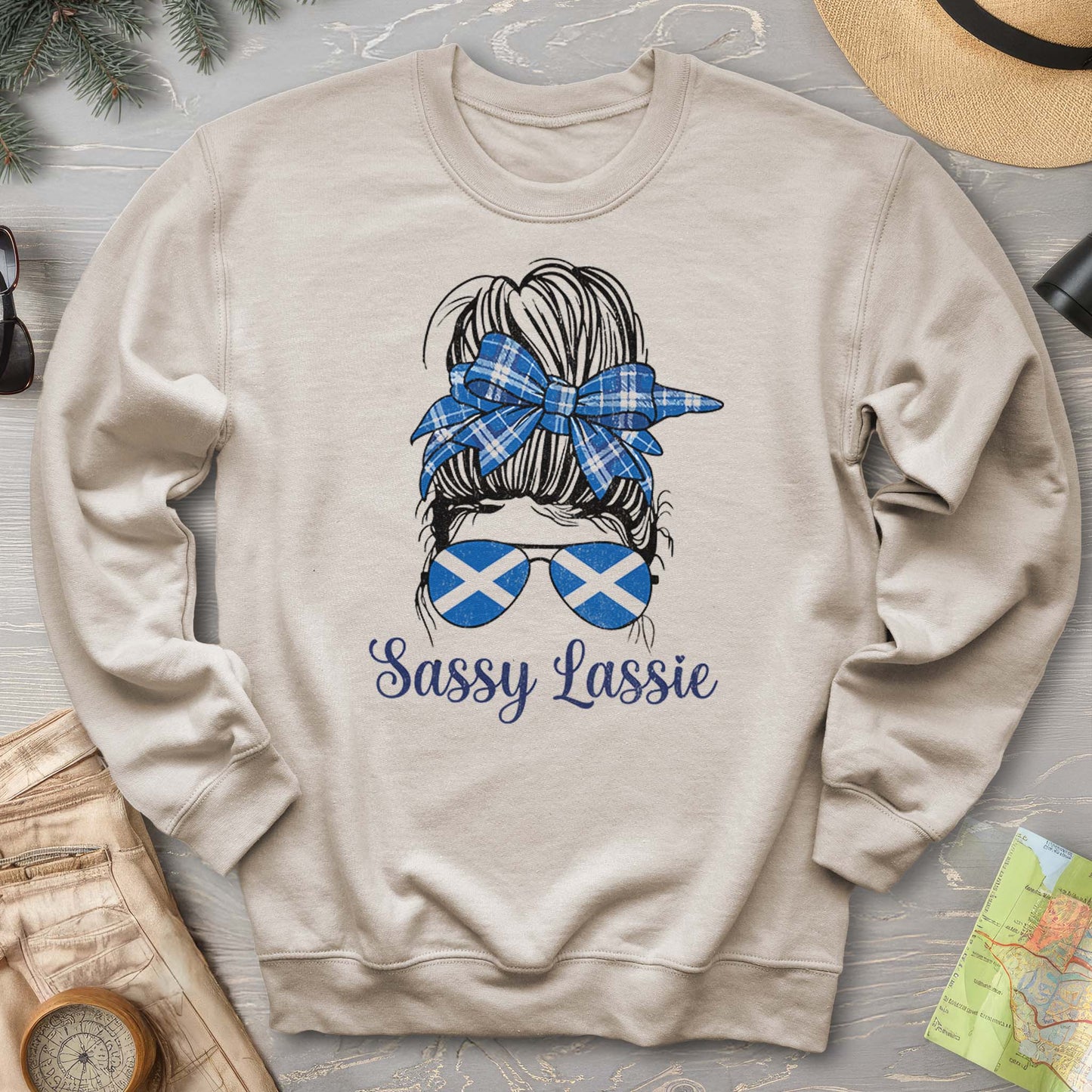 Scottish Sassy Lassy Sweatshirt