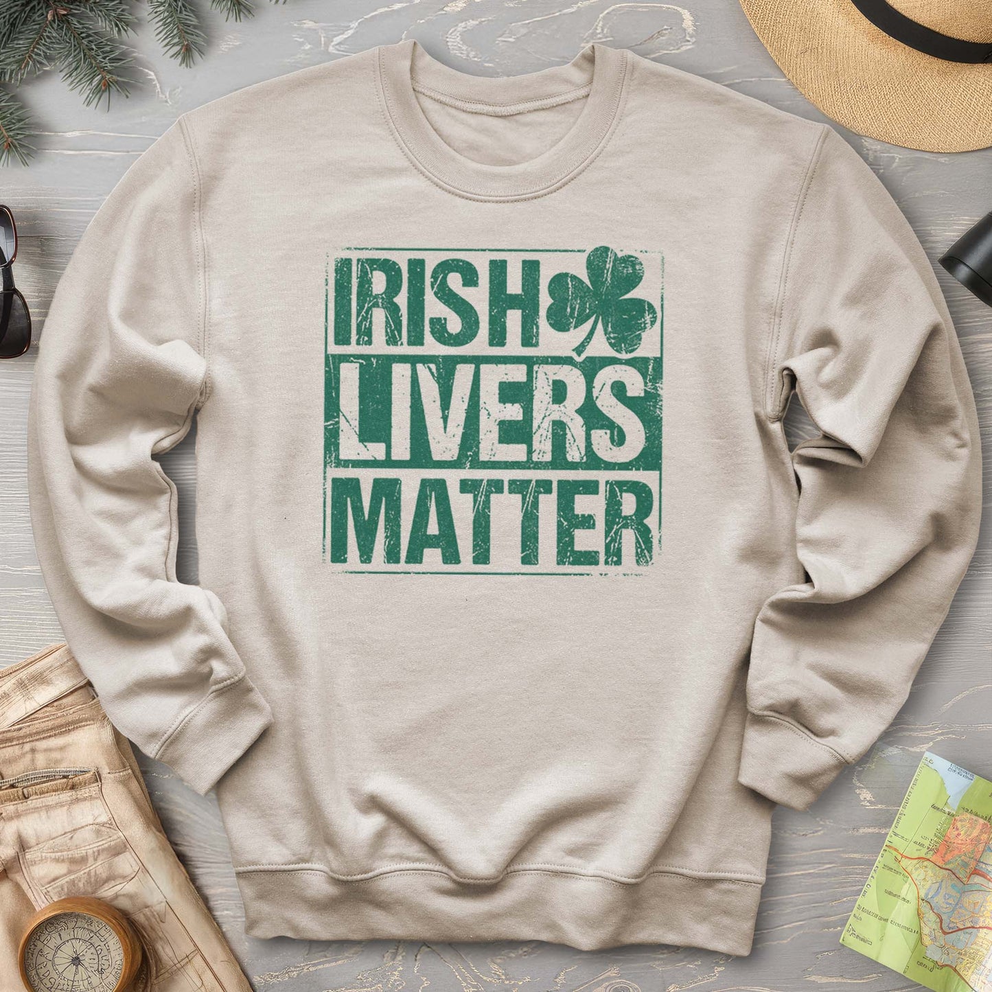 Irish Livers Matter Sweatshirt