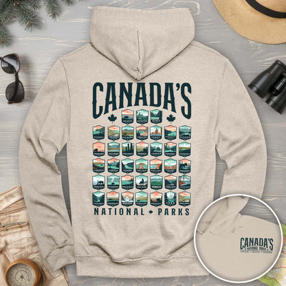 Canada's National Parks "Badges" Hoodie