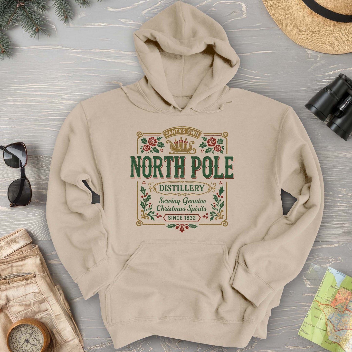 North Pole Distillery Hoodie