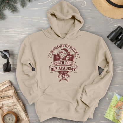 North Pole Elf Academy Hoodie