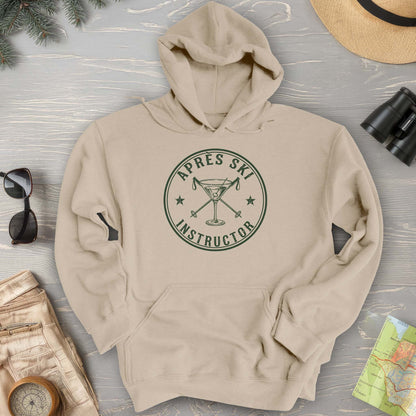 Après Ski Instructor "Vintage Badge" Hoodie