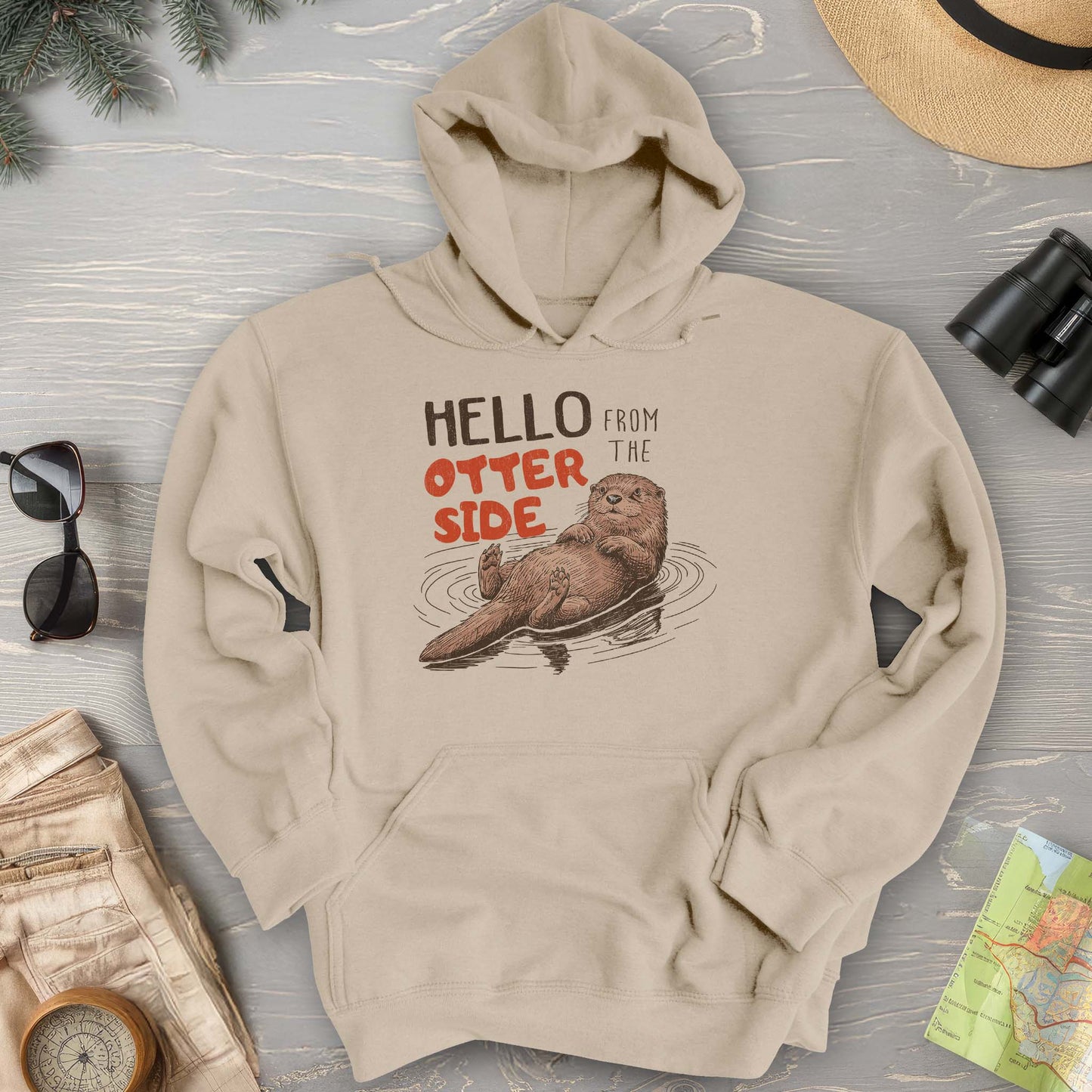 Hello From the Otter Side Hoodie