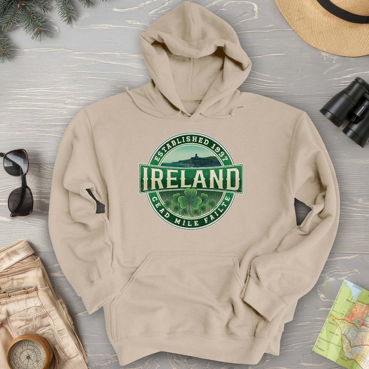 Ireland Badge Hoodie
