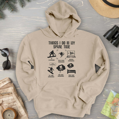 Spare Time Snowboard Hoodie