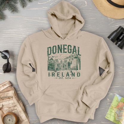 Donegal Ireland Vintage Print Hoodie