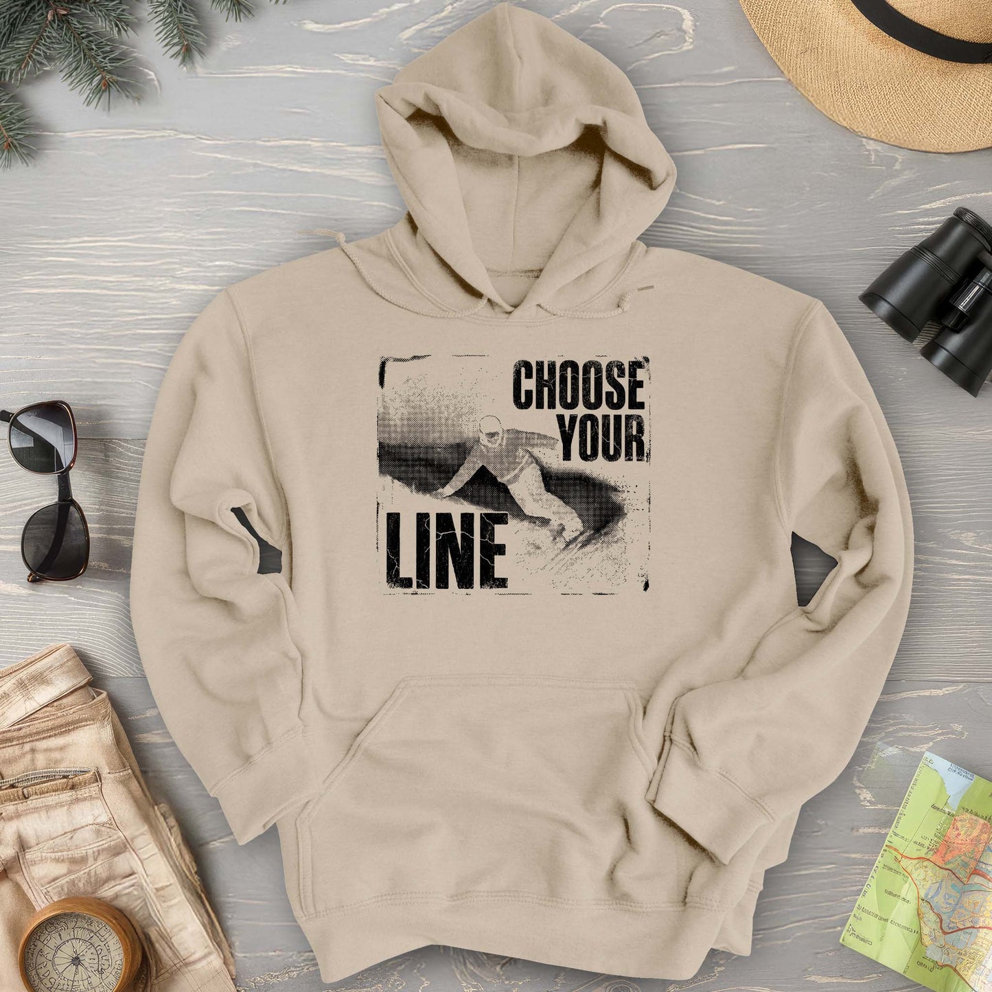 Choose Your Line Hoodie