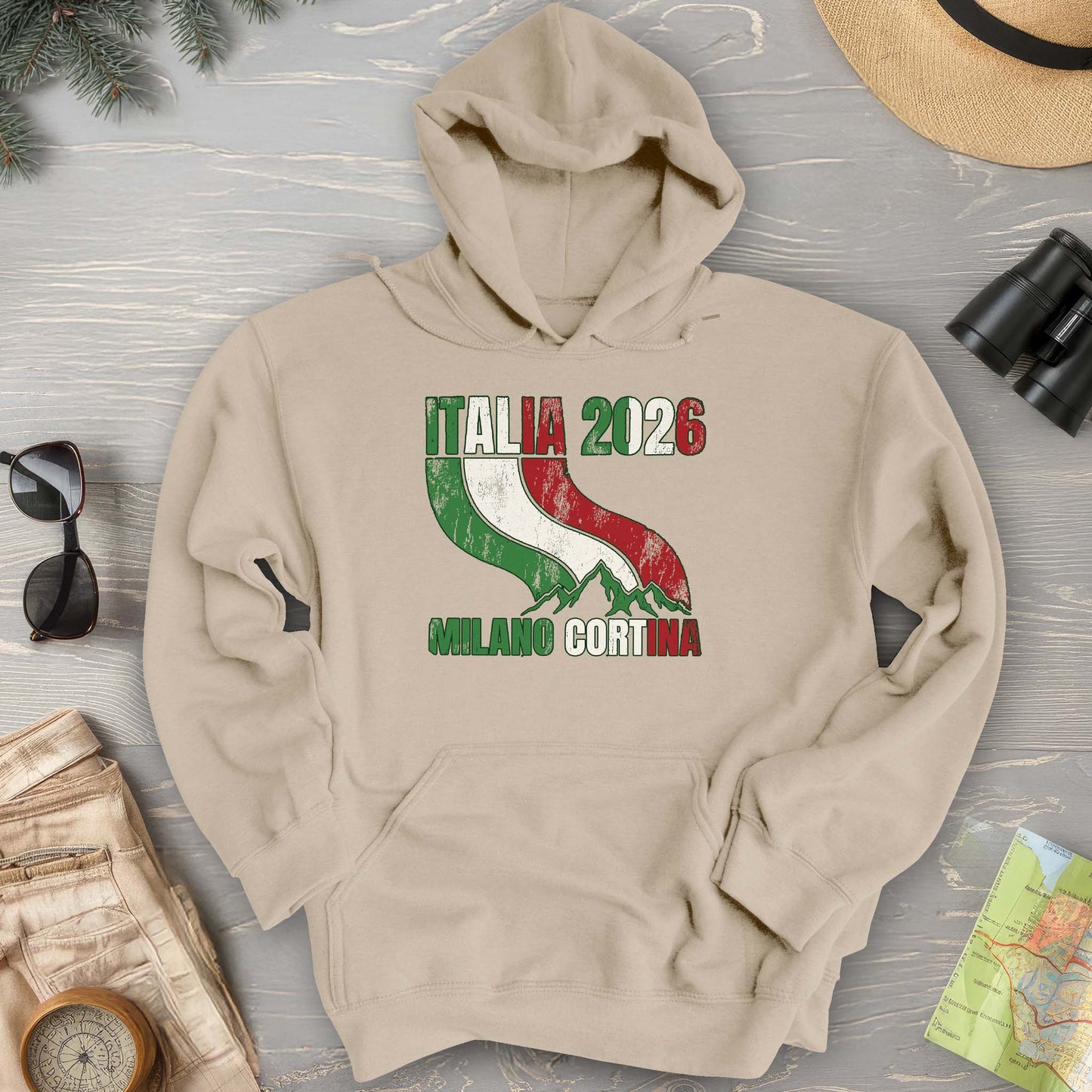 Milano Cortina Mountains Hoodie