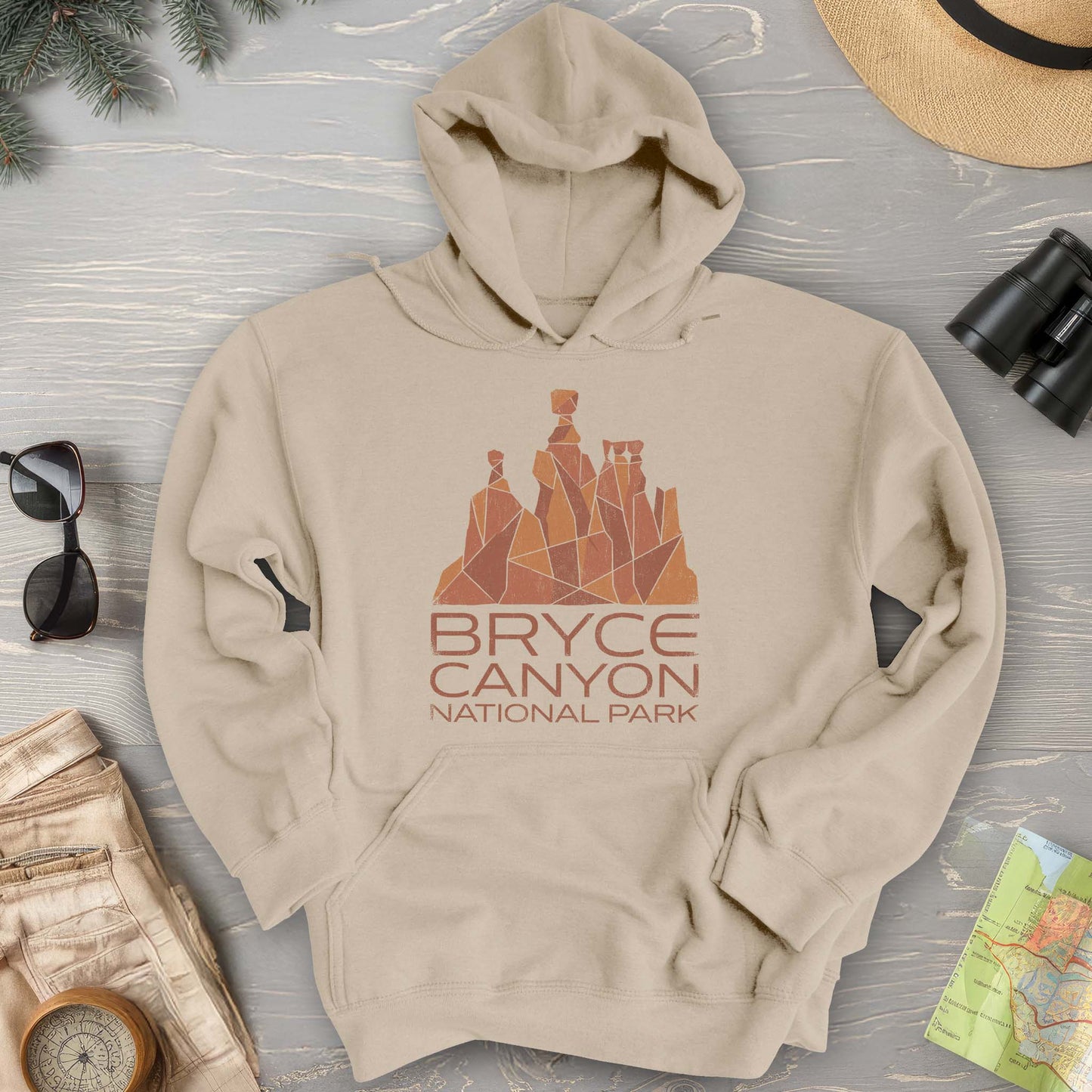 Bryce Canyon Geometry Hoodie