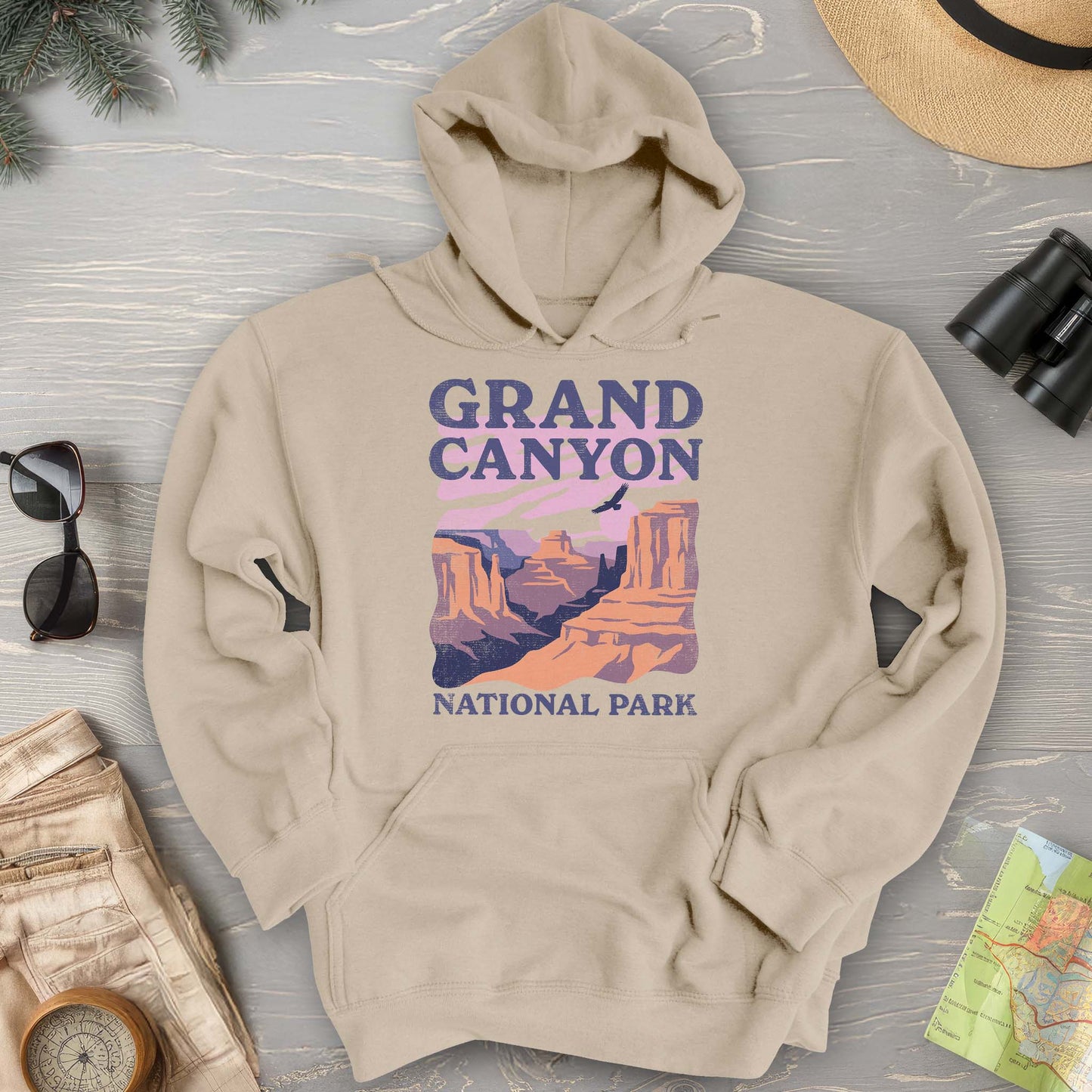 Grand Canyon Pastels Hoodie