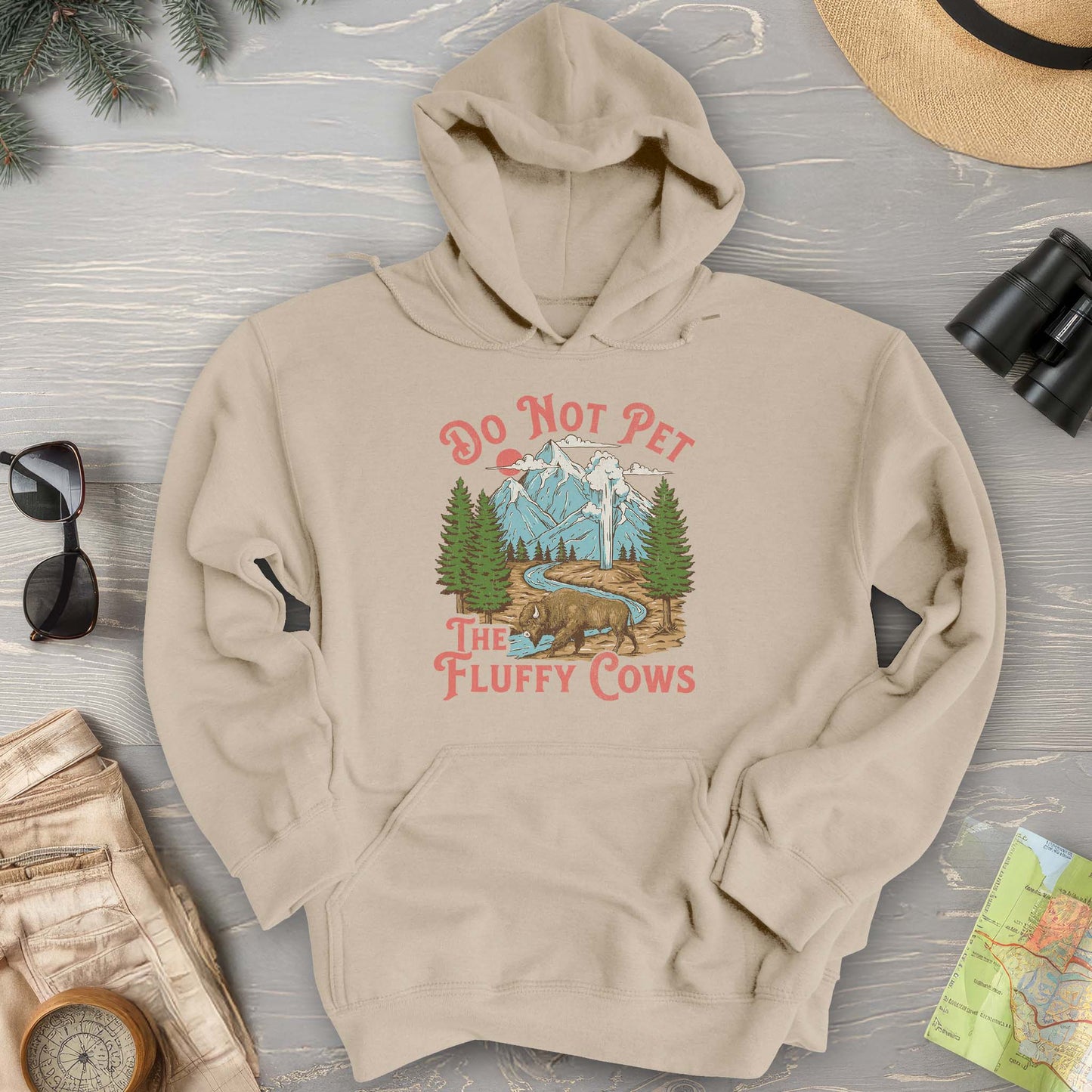 Fluffy Cows Yellowstone Hoodie
