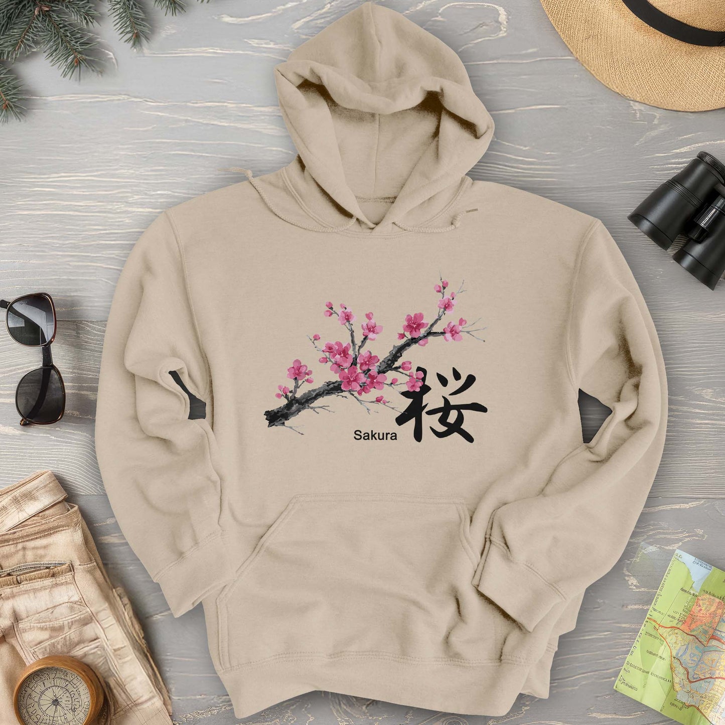 Cherry Blossom Sakura Hoodie