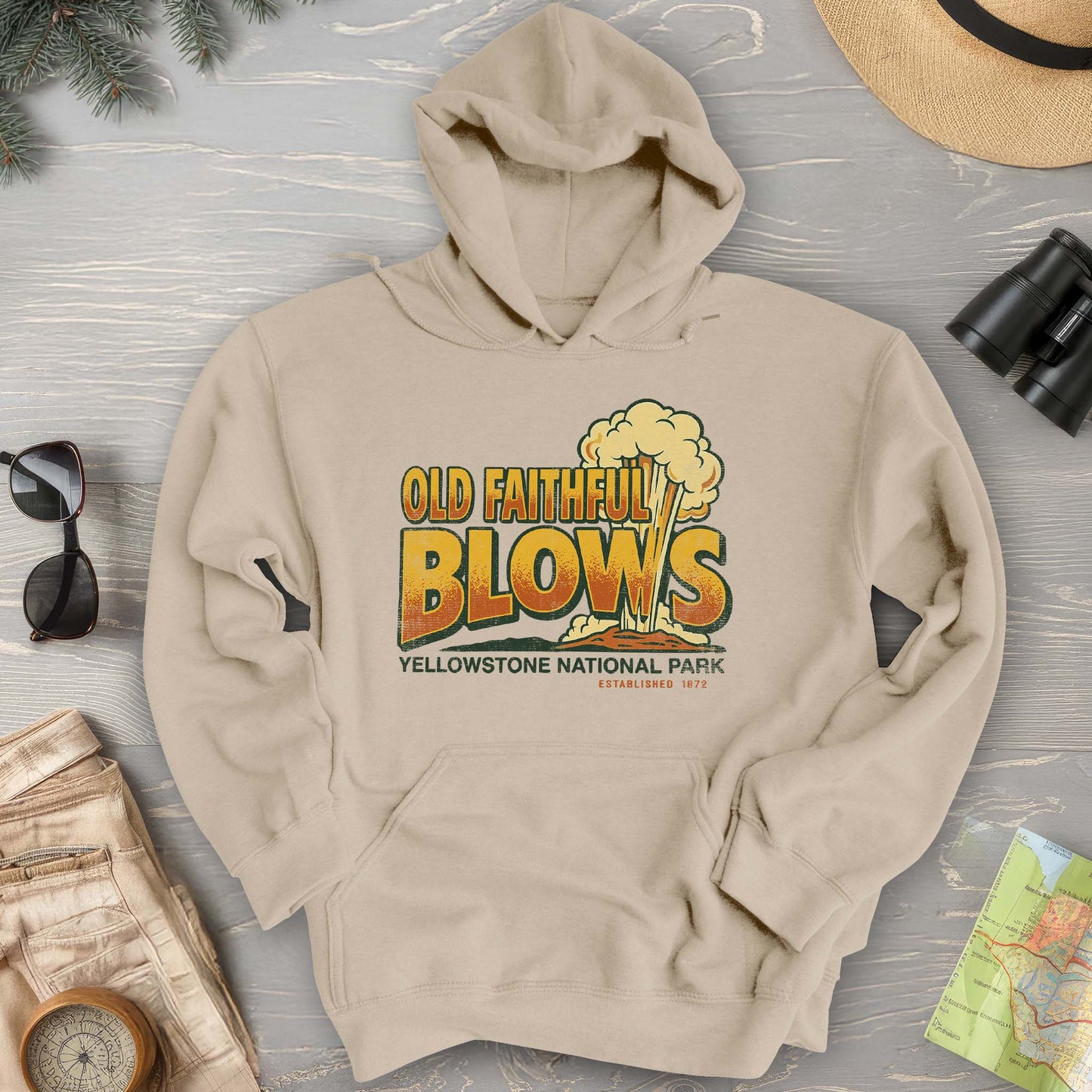 Old Faithful Blows Hoodie