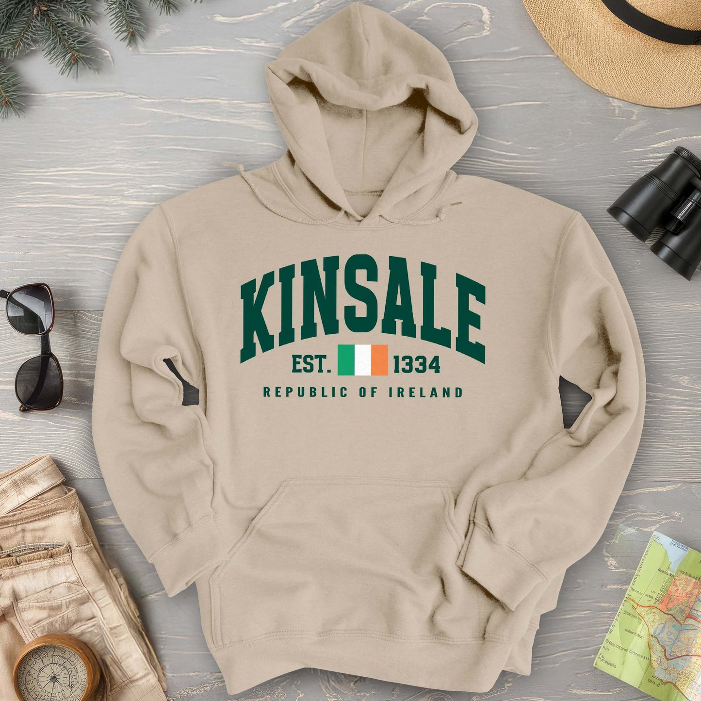 Kinsale Varsity Flag Hoodie