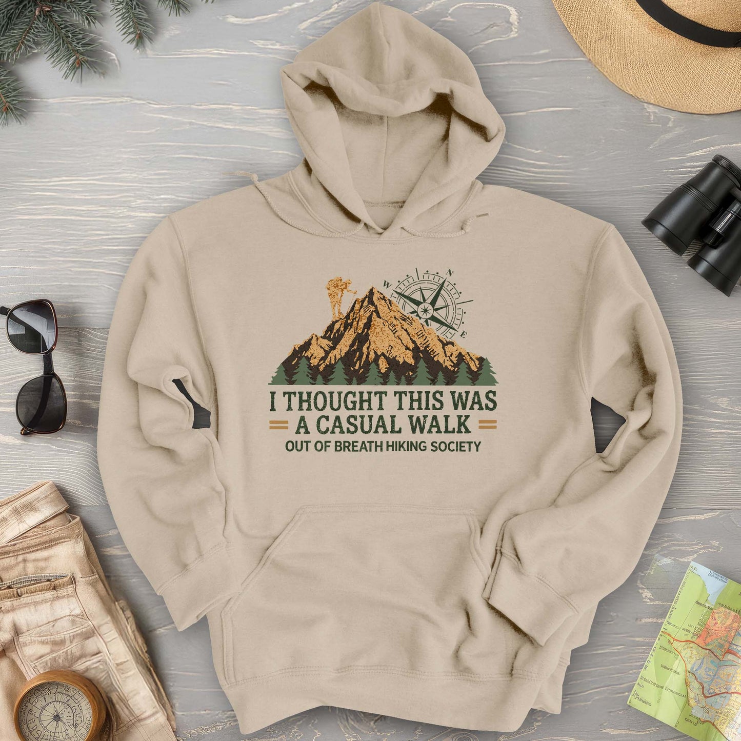 Casual Walk Hiking Hoodie