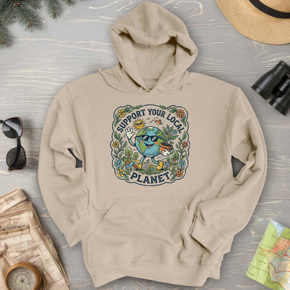 Support Your Local Planet Hoodie