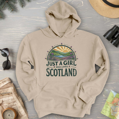 Just A Girl Scotland Hoodie