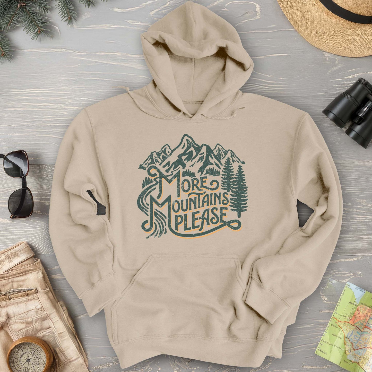 More Mountains Please Hoodie