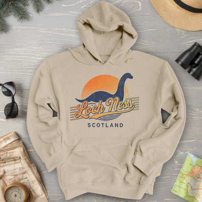 Loch Ness Retro Slant Hoodie