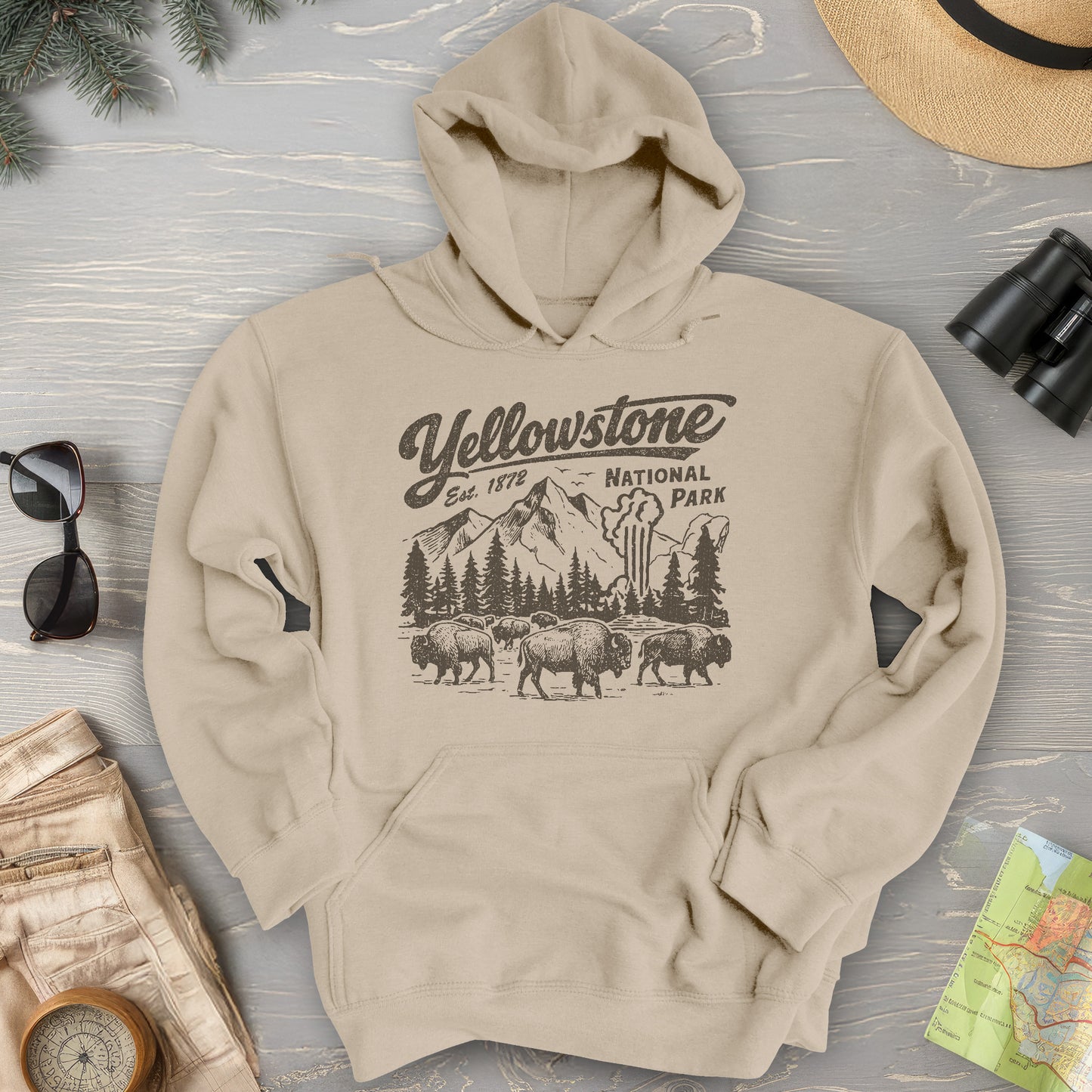 Yellowstone "Vintage Sketch" Hoodie