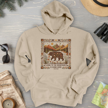 Going Home John Muir Hoodie